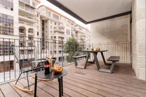 Designed 2BR with 2 bathroom, Terrace and Parking